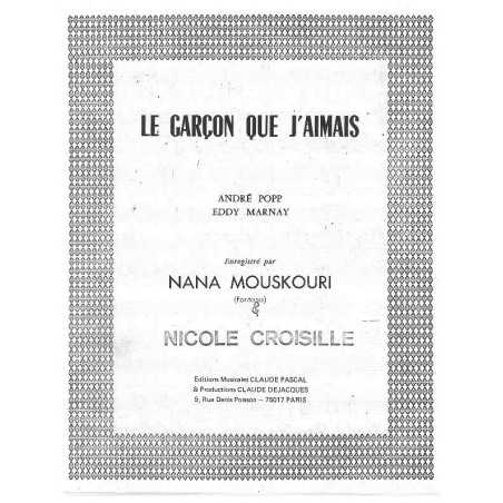 LE GARÇON QUE J'AIMAIS