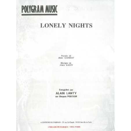 LONELY NIGHTS