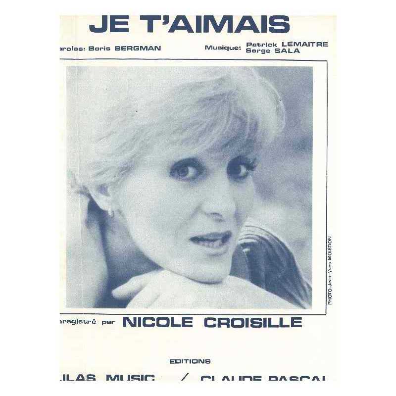 JE T'AIMAIS