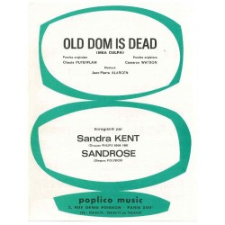 OLD DOM IS DEAD (MEA CULPA)