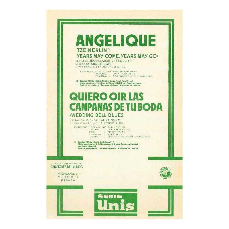 ANGELIQUE (TZEINERLIN') (YEARS MAY COME, YEARS MAY GO)