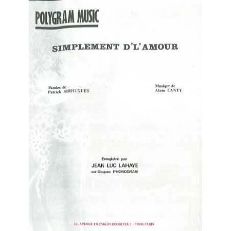 SIMPLEMENT D'L'AMOUR