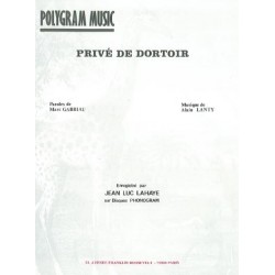 PRIVÉ DE DORTOIR