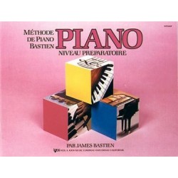 MÉTHODE DE PIANO BASTIEN - NIVEAU PRÉPARATOIRE