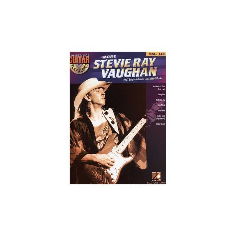 GUITAR PLAY-ALONG VOL.140 MORE STEVIE RAY VAUGHAN (+CD)