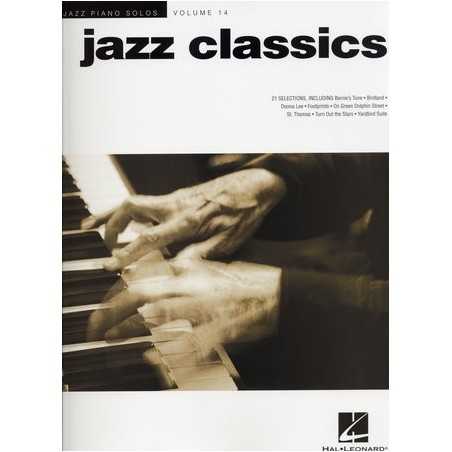 JAZZ PIANO SOLOS VOL.14  - JAZZ CLASSICS