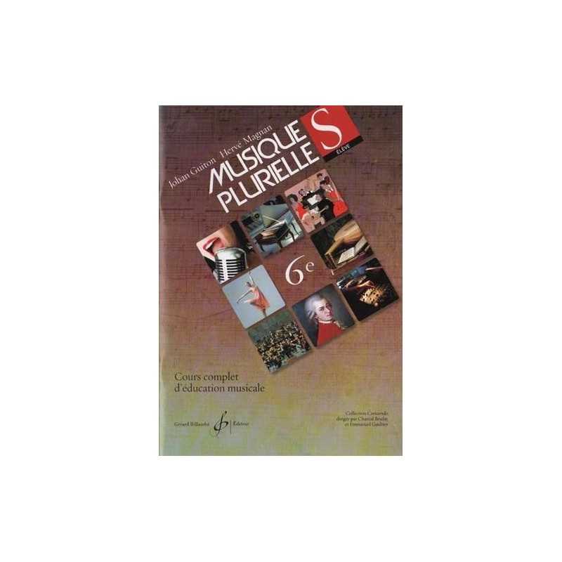 MUSIQUES PLURIELLES 6éme - Livre de l'élève