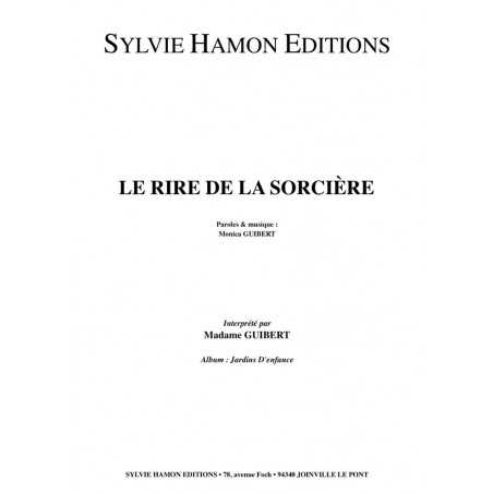 LE RIRE DE LA SORCIERE