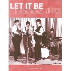 Sheet music LET IT BE The Beatles