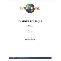 L'AMOUR POUR QUI