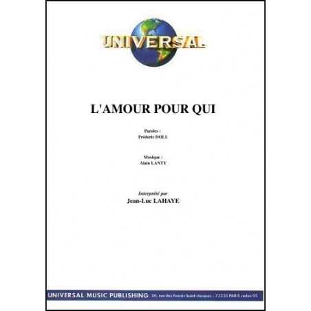 L'AMOUR POUR QUI