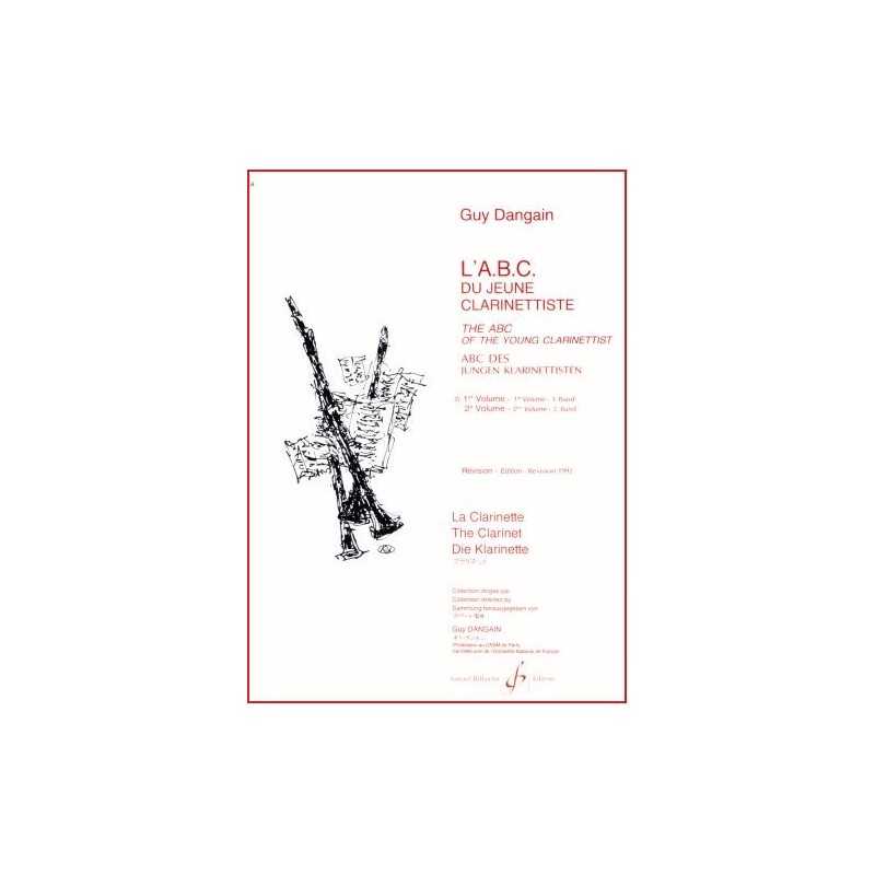 L'ABC DU JEUNE CLARINETTISTE Vol.1 (TRILINGUE)