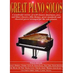 GREAT PIANO SOLOS THE RED BOOK
