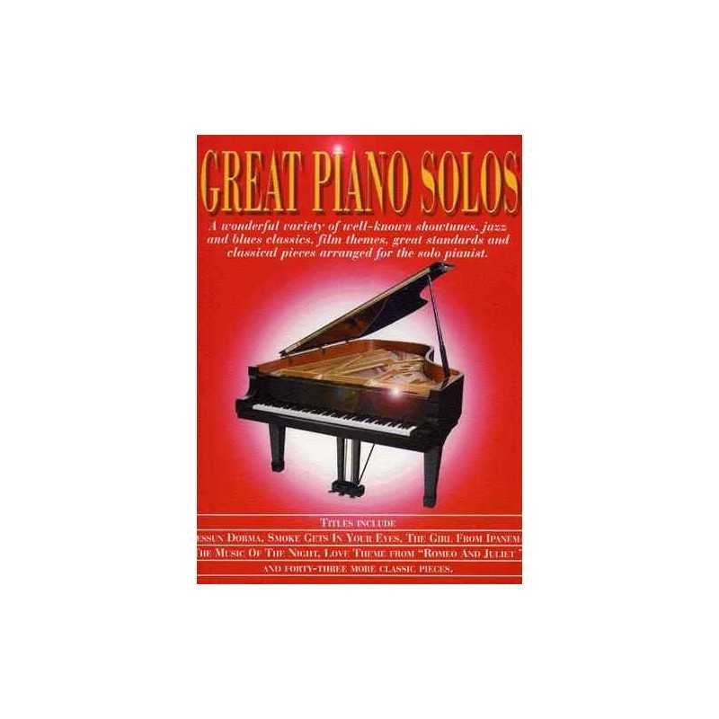 GREAT PIANO SOLOS THE RED BOOK
