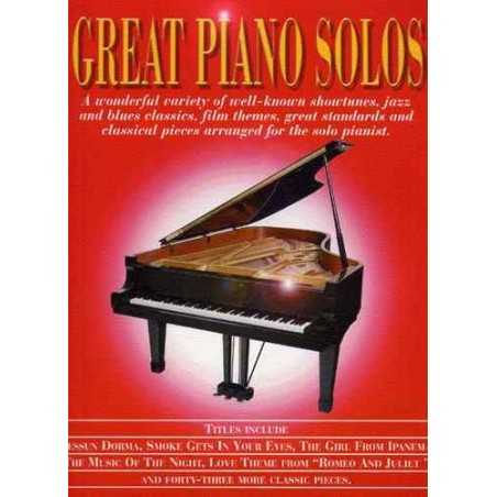 GREAT PIANO SOLOS - THE RED BOOK