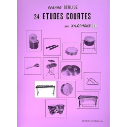ETUDES COURTES (24) VOL.E (xylophone)