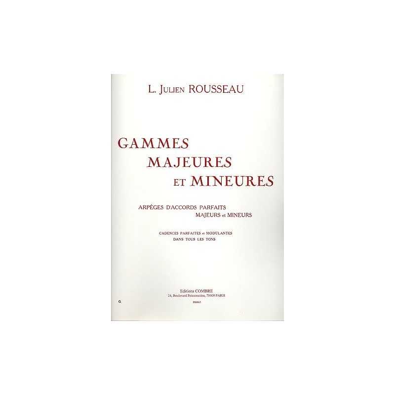 GAMMES MAJEURES ET MINEURES (piano)