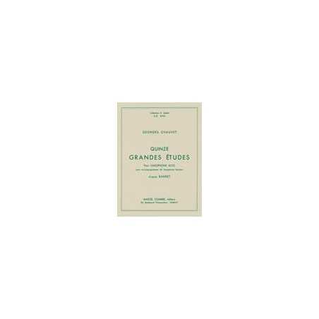 GRANDES ÉTUDES (15) (saxophone)