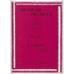 MÉTHODE D'APRÈS MAZAS VOL.1 (violon)