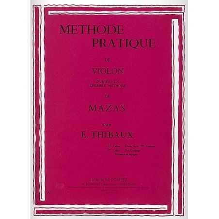 MÉTHODE D'APRÈS MAZAS VOL.1 (violon)