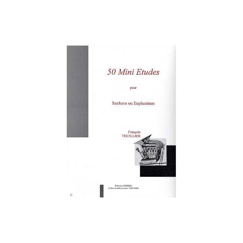 MINI ÉTUDES (50) (saxhorn ou euphonium)