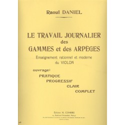TRAVAIL JOURNALIER DES GAMMES ET ARPÈGES (violon)
