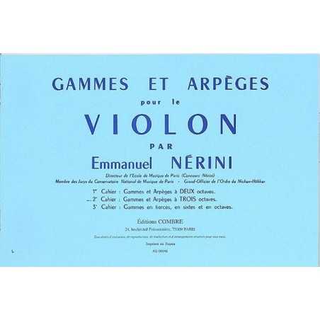 GAMMES ET ARPÈGES VOL.2 (À 3 OCTAVES)