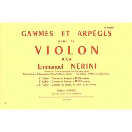 GAMMES ET ARPÈGES VOL.3 (TIERCES, SIXTES, EN OCTAVES)