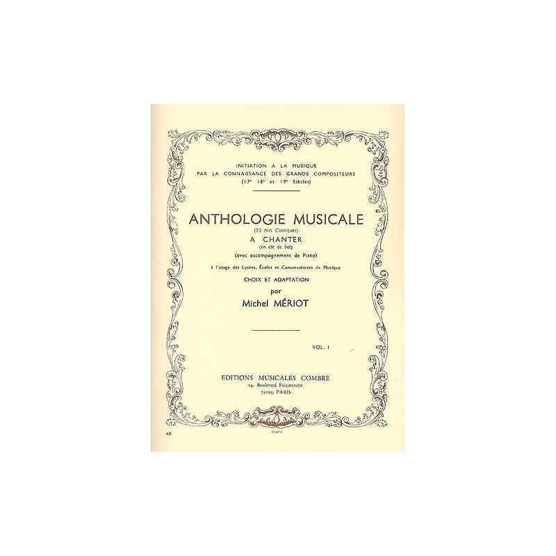 ANTHOLOGIE MUSICALE VOL.1 (25 AIRS CLASSIQUES)