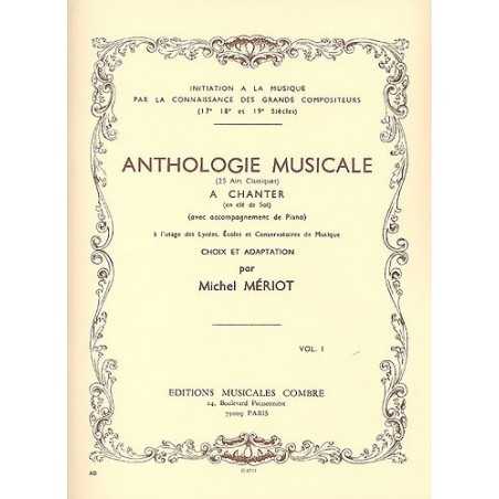 ANTHOLOGIE MUSICALE VOL.1 (25 AIRS CLASSIQUES)