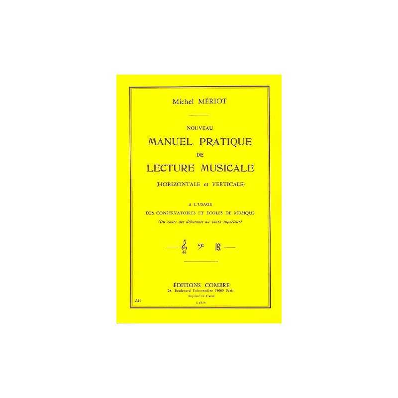 NOUVEAU MANUEL PRATIQUE DE LECTURE MUSICALE