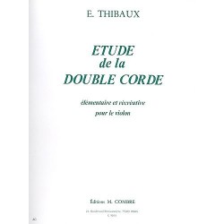 ETUDE DE LA DOUBLE CORDE