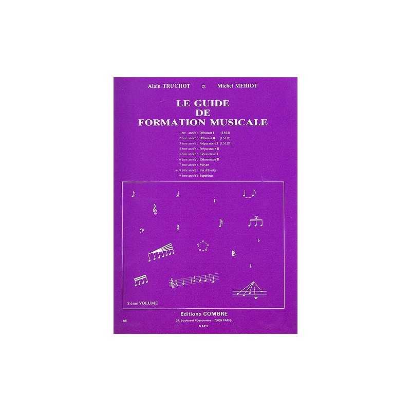 Sheet music GUIDE DE FORMATION MUSICALE VOL.8 FIN D'ÉTUDES