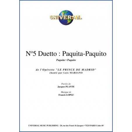 DUETTO N°5 PAQUITA-PAQUITO