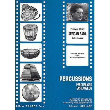 AFRICAN BADA - SOLO BATTERIE JAZZ AVEC ACC.
