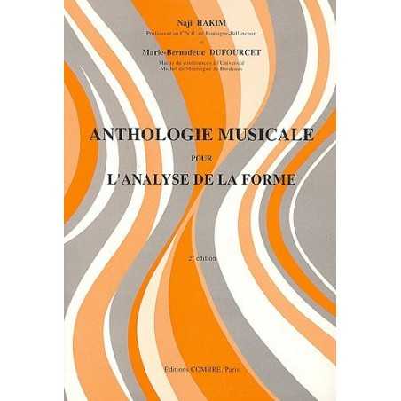 ANTHOLOGIE MUSICALE POUR L'ANALYSE DE LA FORME