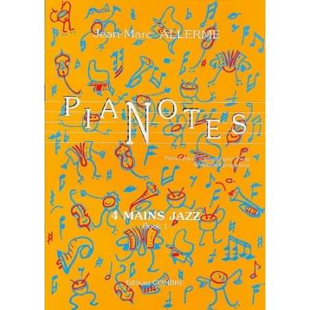 PIANOTES 4 MAINS JAZZ BOOK 1