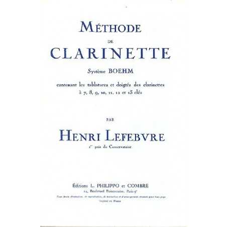 MÉTHODE CLARINETTE