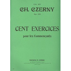 EXERCICES POUR LES COMMENÇANTS (100) OP.139