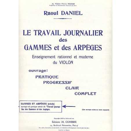 GAMMES ET ARPÈGES (EN FEUILLES)