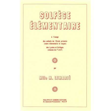 SOLFÈGE ÉLÉMENTAIRE