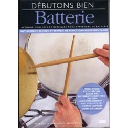 DVD DÉBUTONS BIEN - BATTERIE