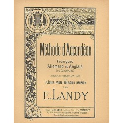 MÉTHODE D'ACCORDÉON OU CONCERTINA