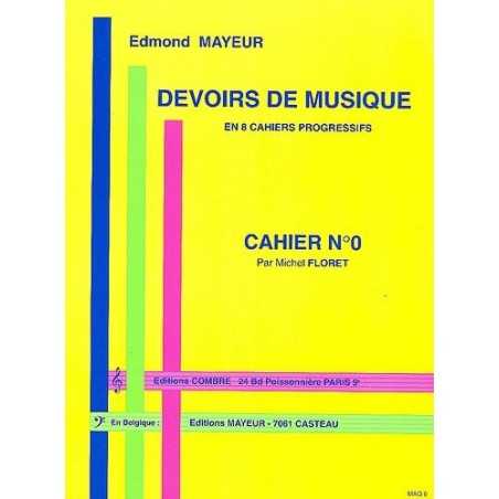 DEVOIRS DE MUSIQUE CAHIER 0