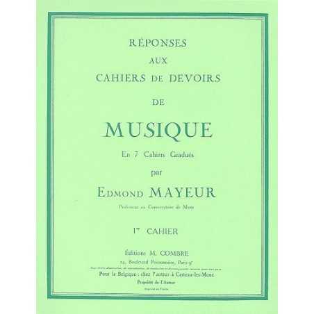 RÉPONSES AUX DEVOIRS DU N°1