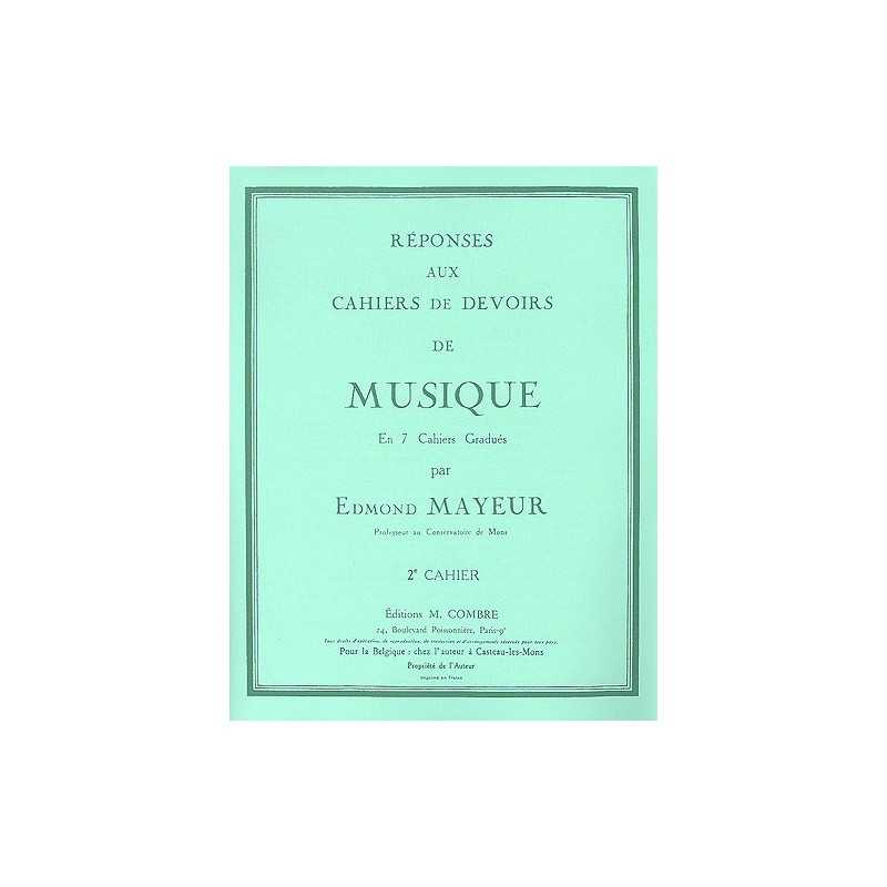 RÉPONSES AUX DEVOIRS DU N°2