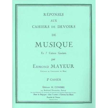 RÉPONSES AUX DEVOIRS DU N°2