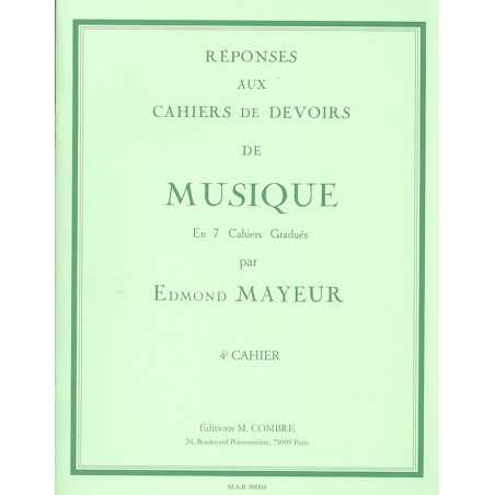 RÉPONSES AUX DEVOIRS DU N°4