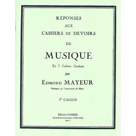 RÉPONSES AUX DEVOIRS DU N°7