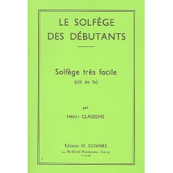 SOLFÈGE DES DÉBUTANTS - CLÉ DE FA